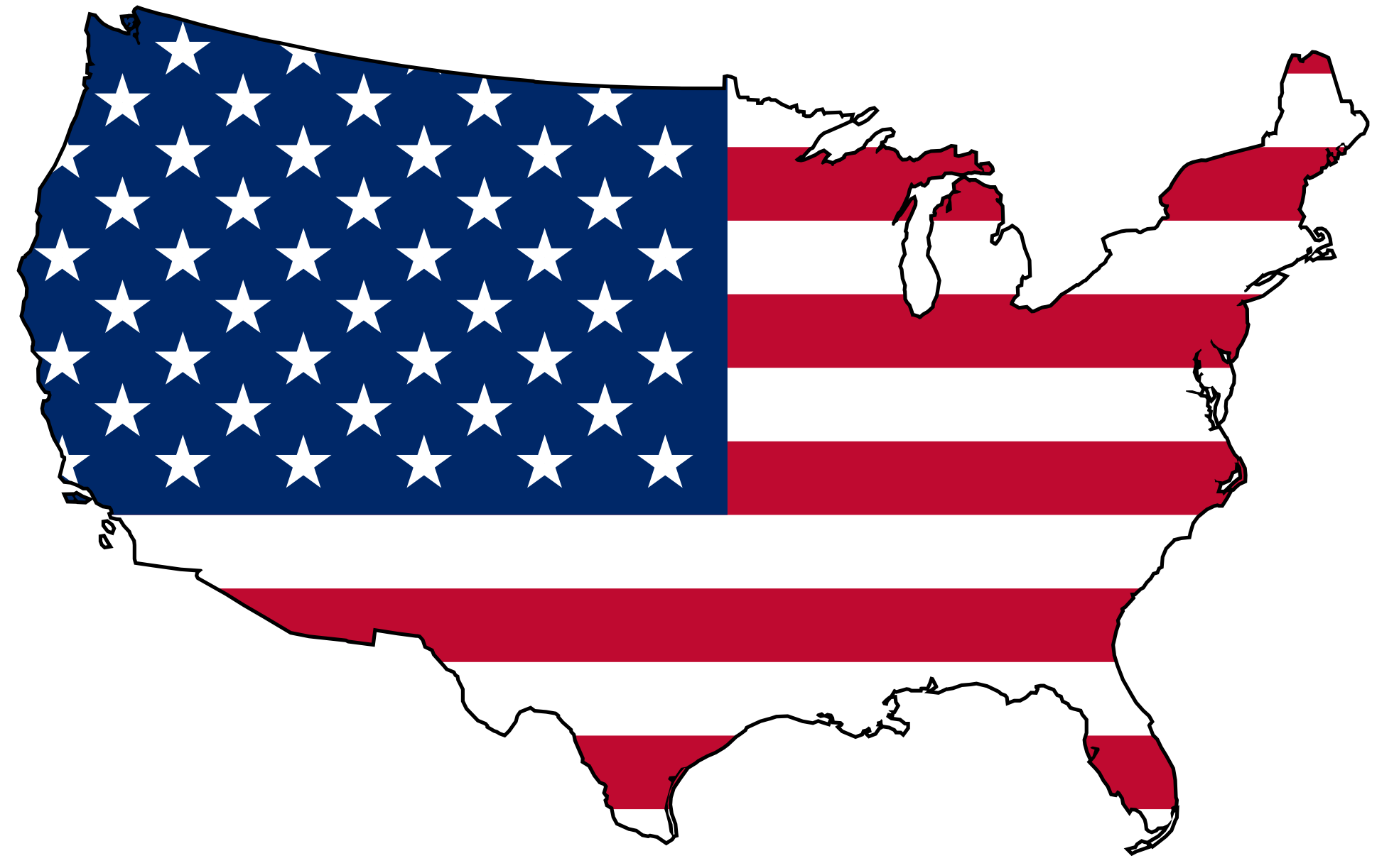 United Citizenship Travel Flag Immigration States American Clipart