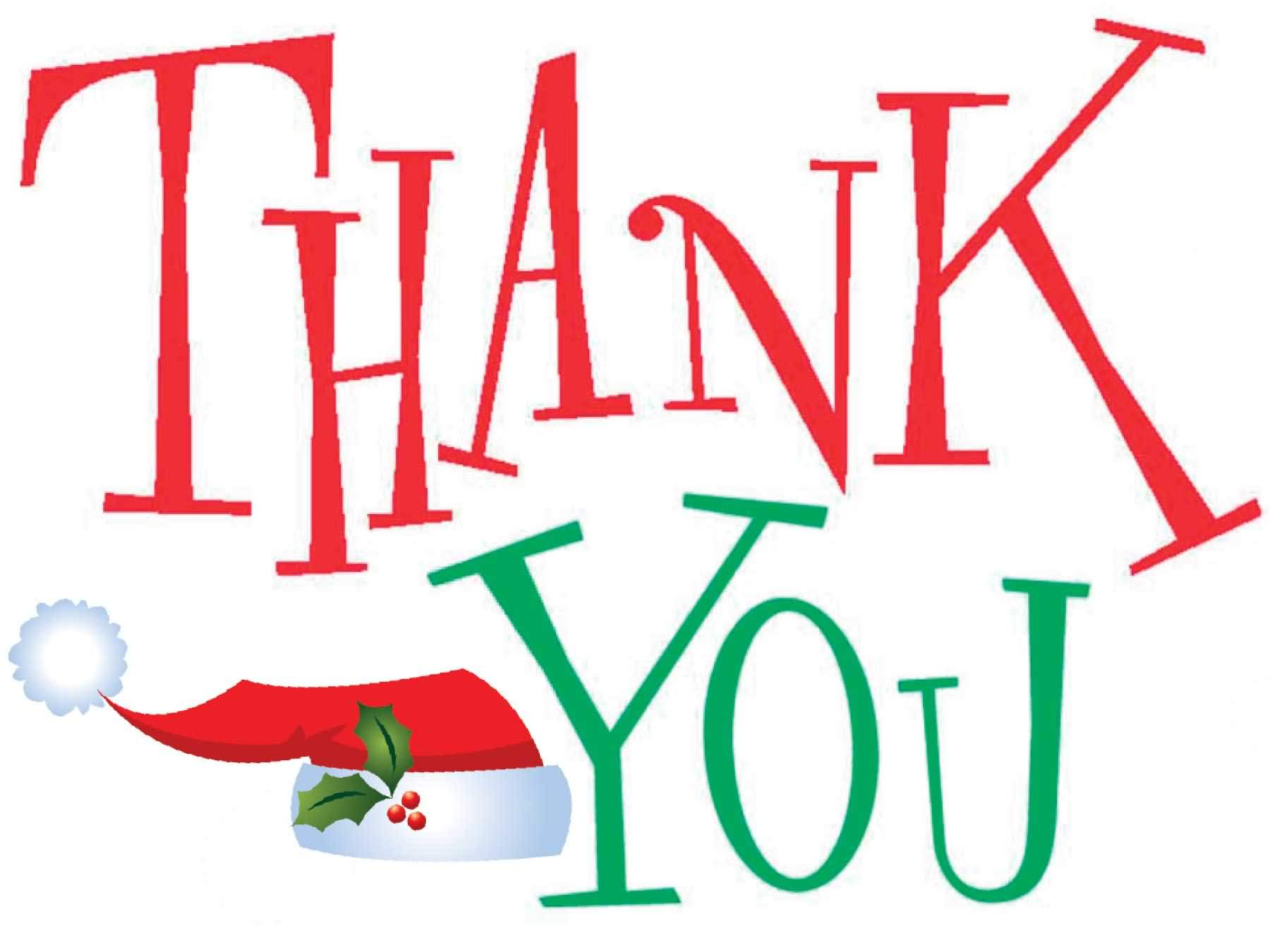 Christmas Thank You Images Clipart Clipart