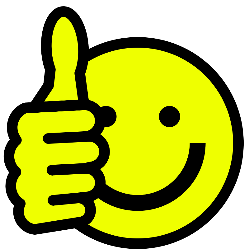 Smiley Face Thumbs Up Images Download Png Clipart