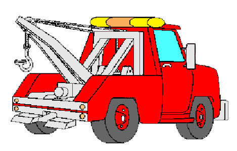 Tow Truck And Others Art Inspiration Clipart