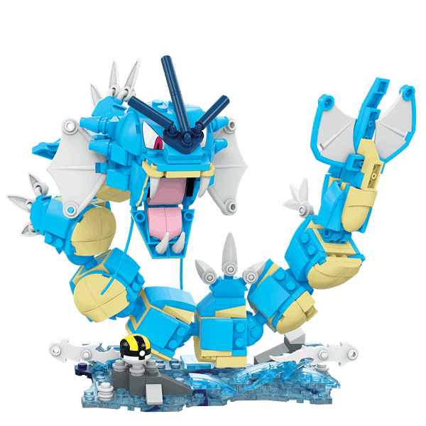 Building Construx Set Mega Pikachu Gyarados Brands Clipart