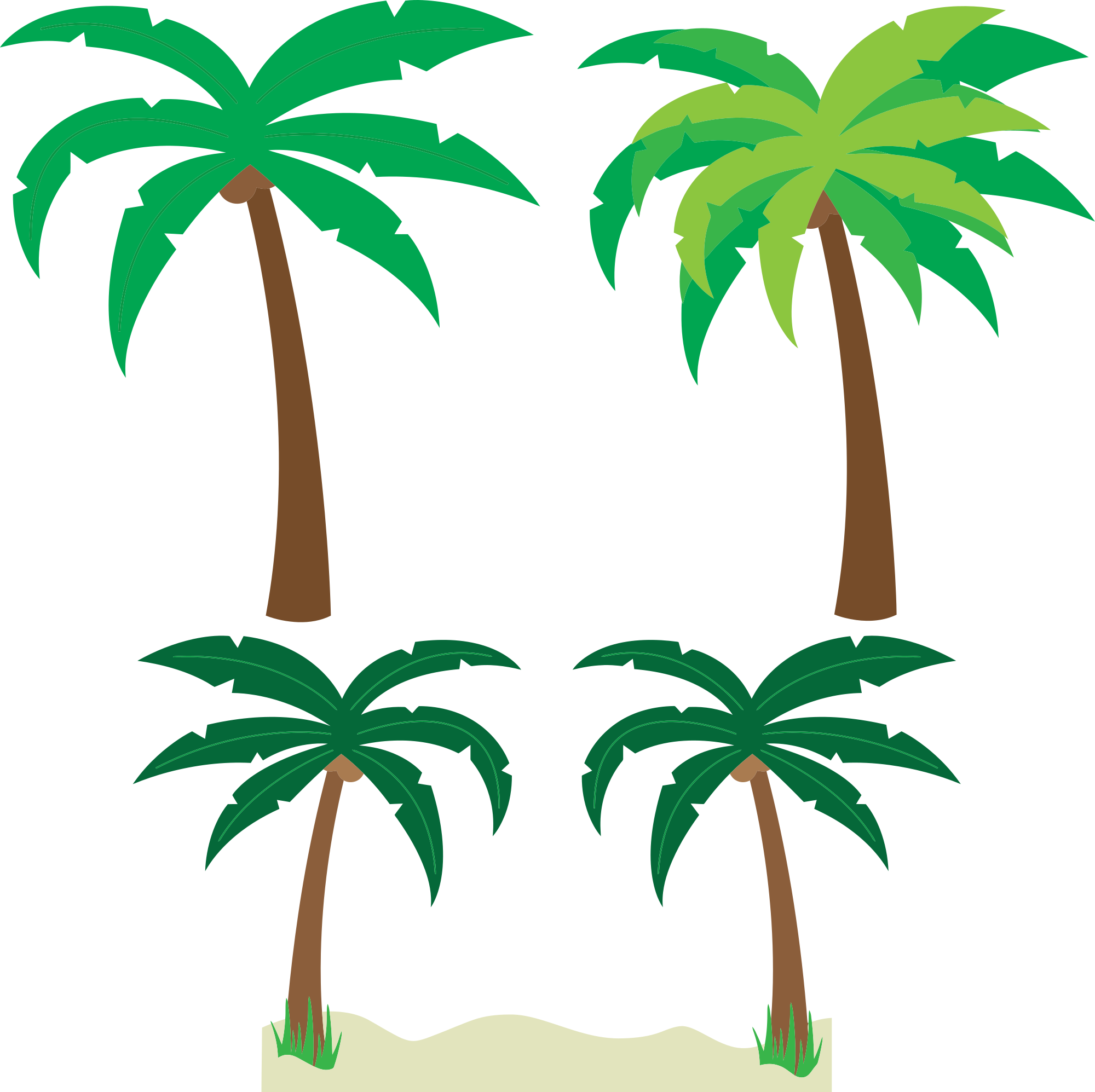 Palm Tree Art Tropical Palm Trees Palm Clipart
