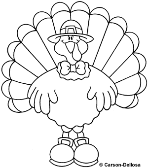 Free Turkey Carson Dellosa Thanksging Png Image Clipart