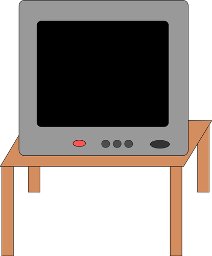 Of Television Receiver Clipart