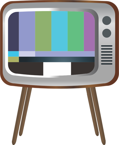 Old Tv Image Clipart