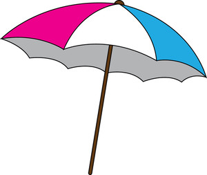 Clip Art Of An Umbrella Hd Photo Clipart