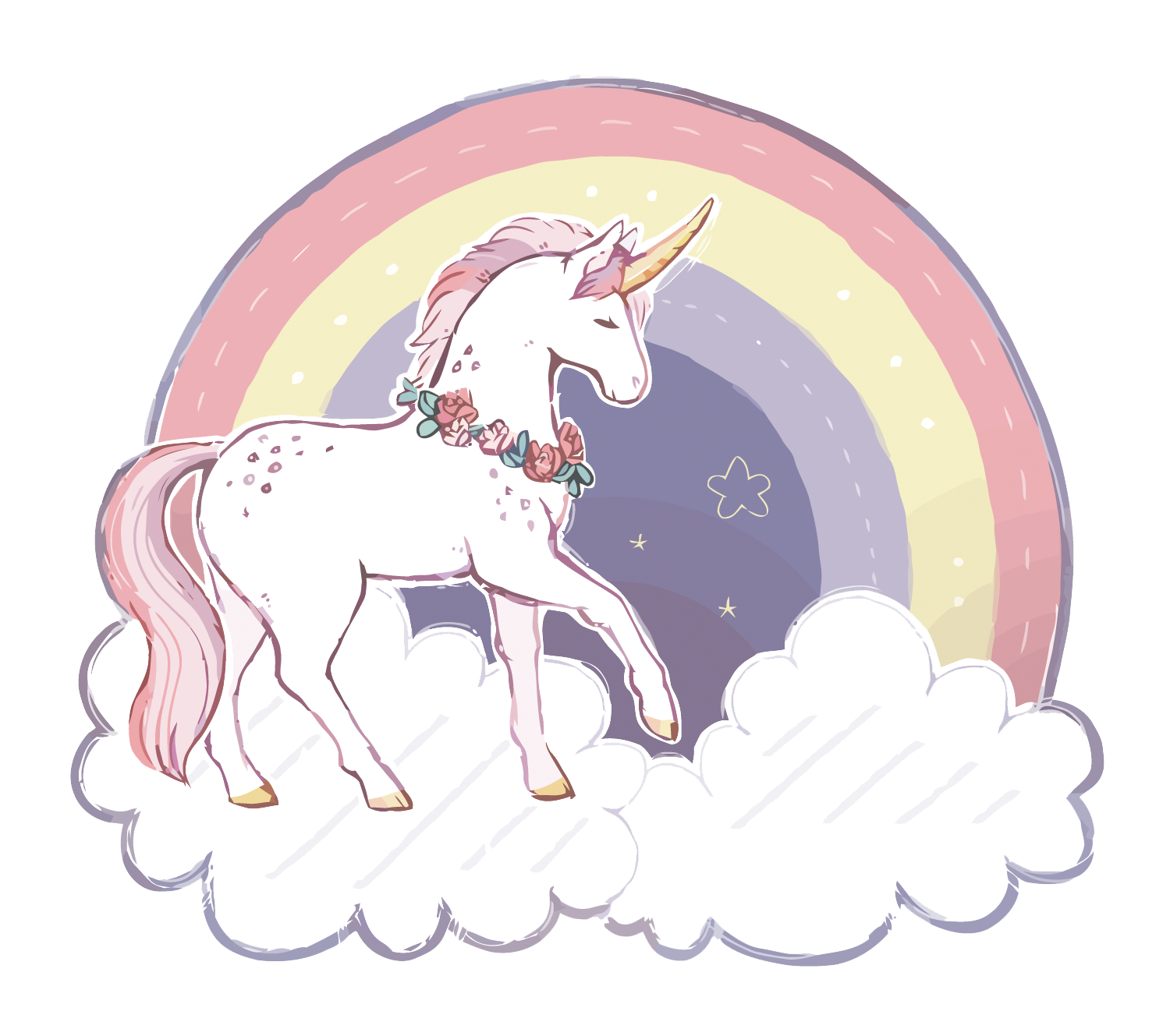 Download Rainbow Vector Unicorn Free PNG HQ Clipart PNG Free