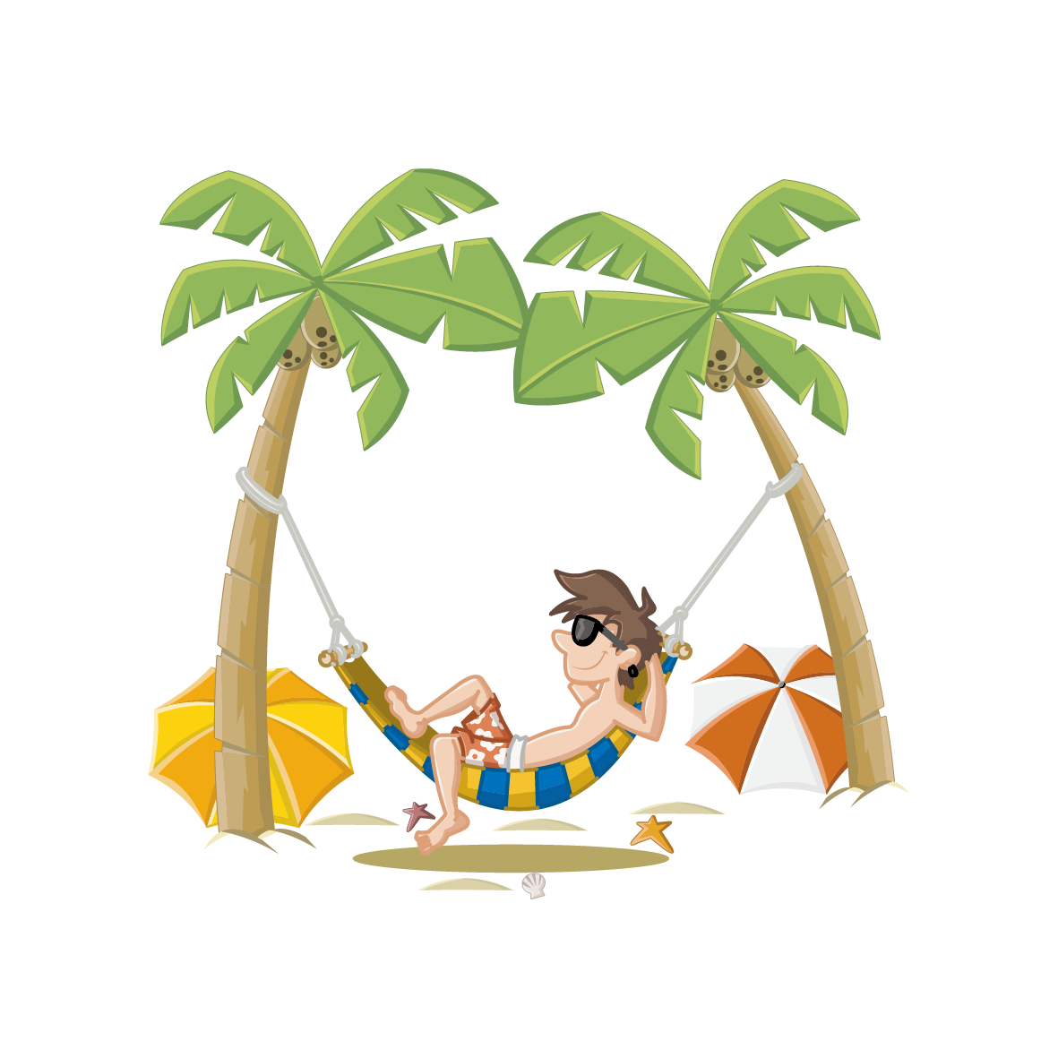 Download Summer Holiday Beach Cartoon Free Photo PNG ...