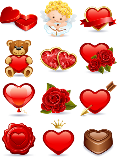 Valentines Pack Clipart