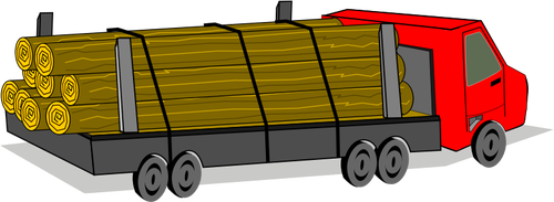 Logging Truck Clipart