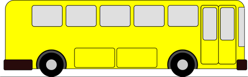 Yellow Bus Clipart