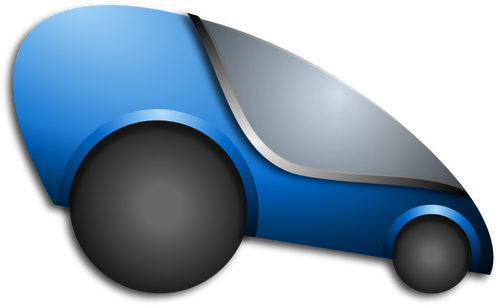 Futuristic Automobile Clipart