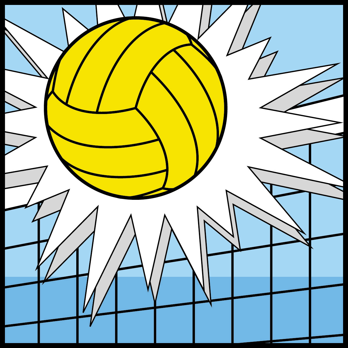 Volleyball Microsoft Hd Image Clipart