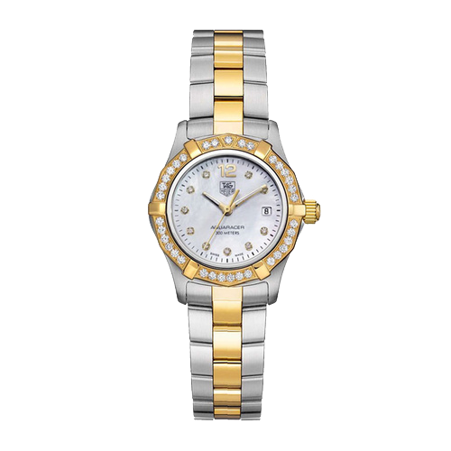Quartz Aquaracer Clock Watch Tag Diamond Female Clipart
