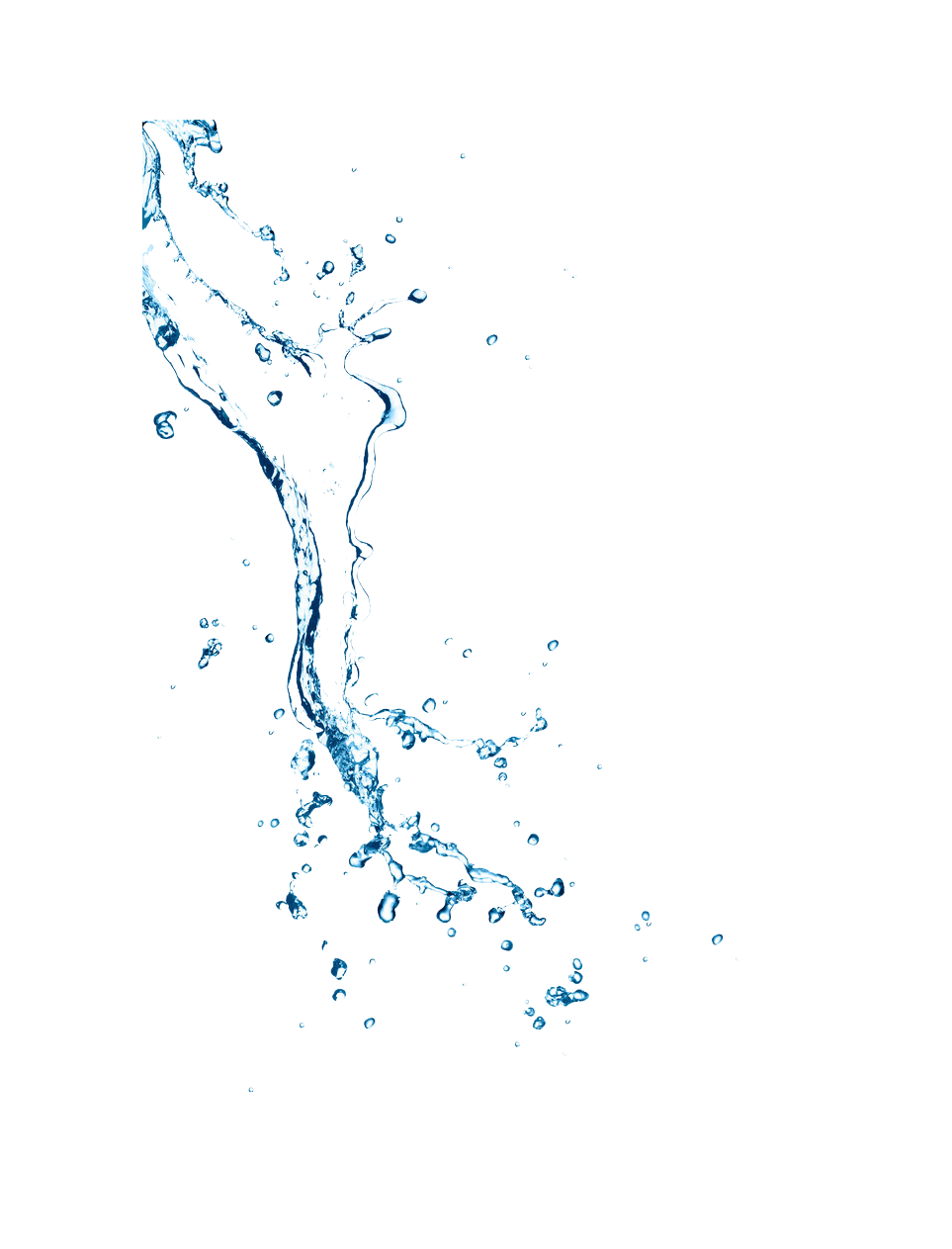 Water Splashing Flow Free Download Image Clipart