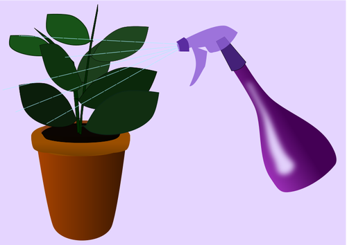 Caring For Houseplants Clipart