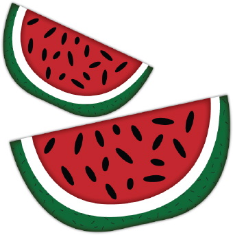 Black And White Watermelon Png Image Clipart