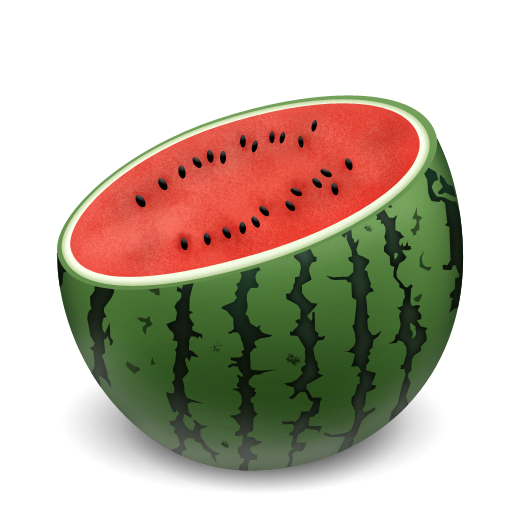 Citrullus Flowerpot Ceramic Bowl Fruit Watermelon Cuts Clipart