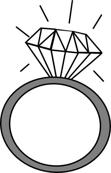 Wedding Ring Wedding And Engagement Ring Graphics Clipart