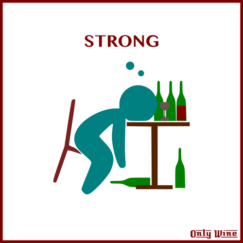 Strong Wine Clipart