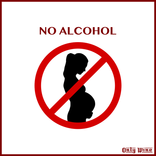 Wine In Pregnancy Clipart