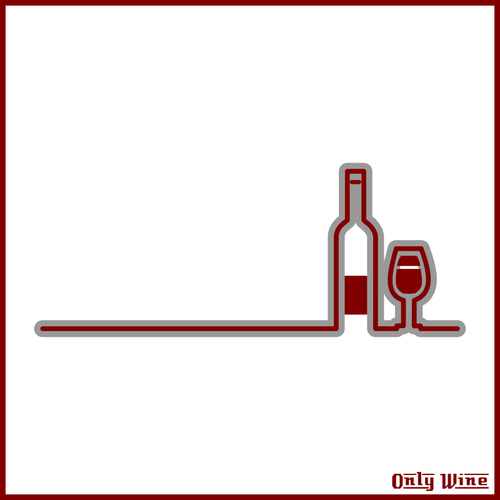Bottle And Glass Clipart
