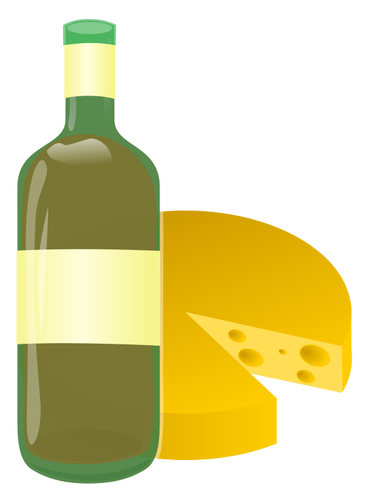 Of Wine And Cheese Clipart