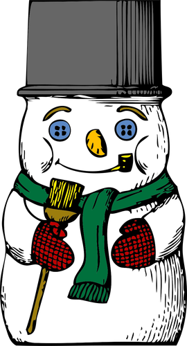 Snowman Graphics Clipart