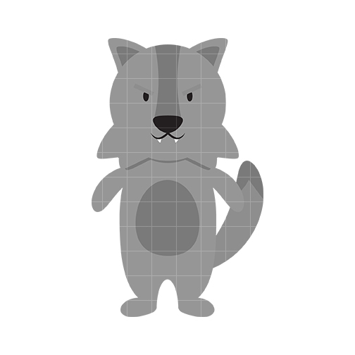 Big Bad Wolf Cute Free Download Clipart