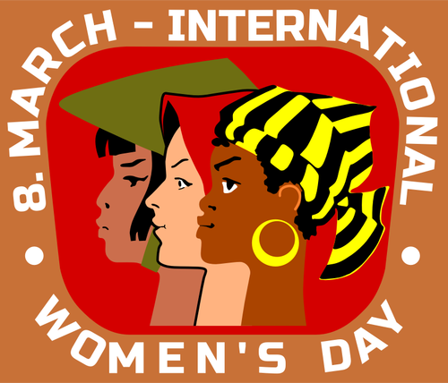 International Working Woman'S Day Poster Clipart