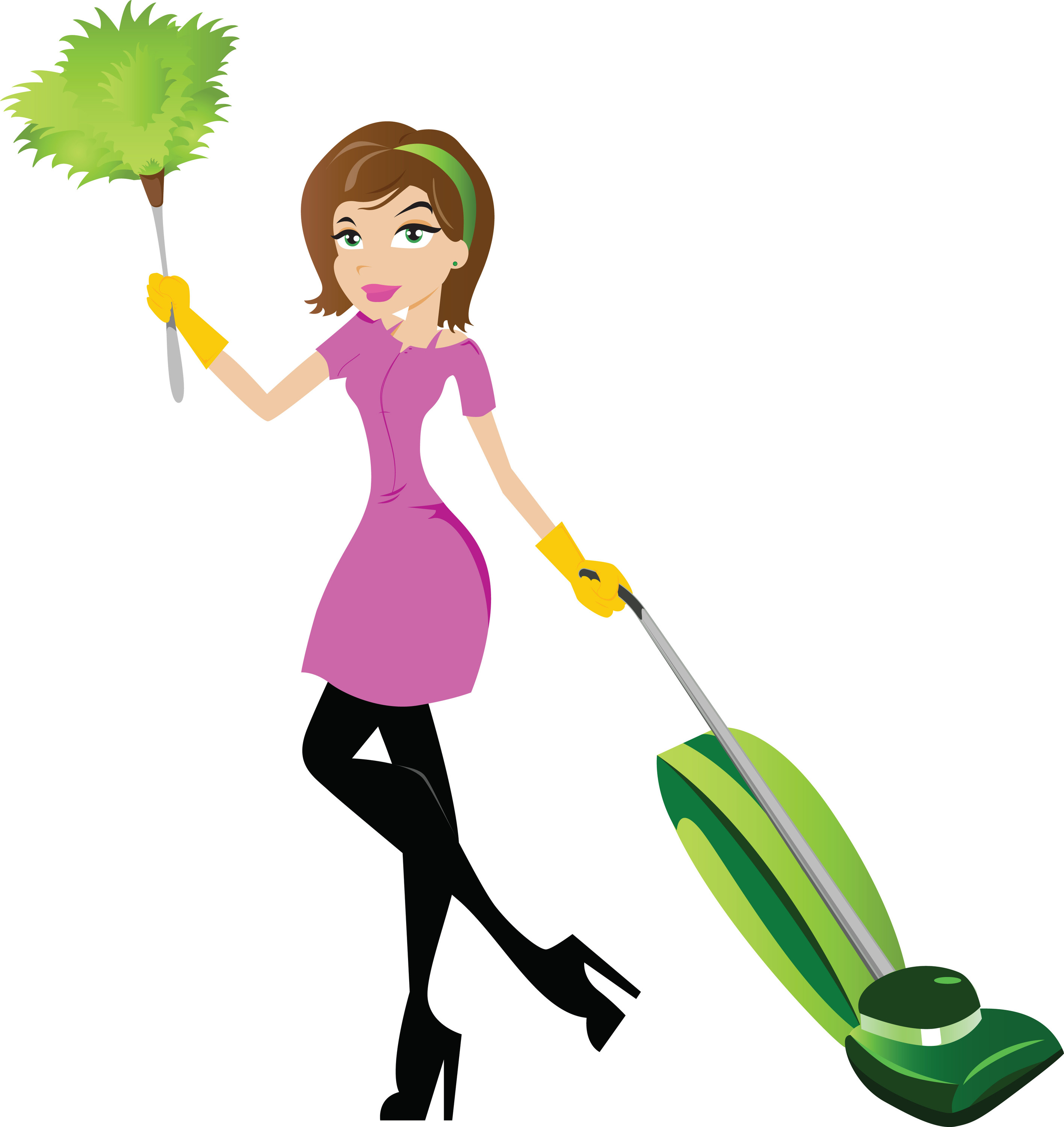 Cleaning Woman Free Download Png Clipart