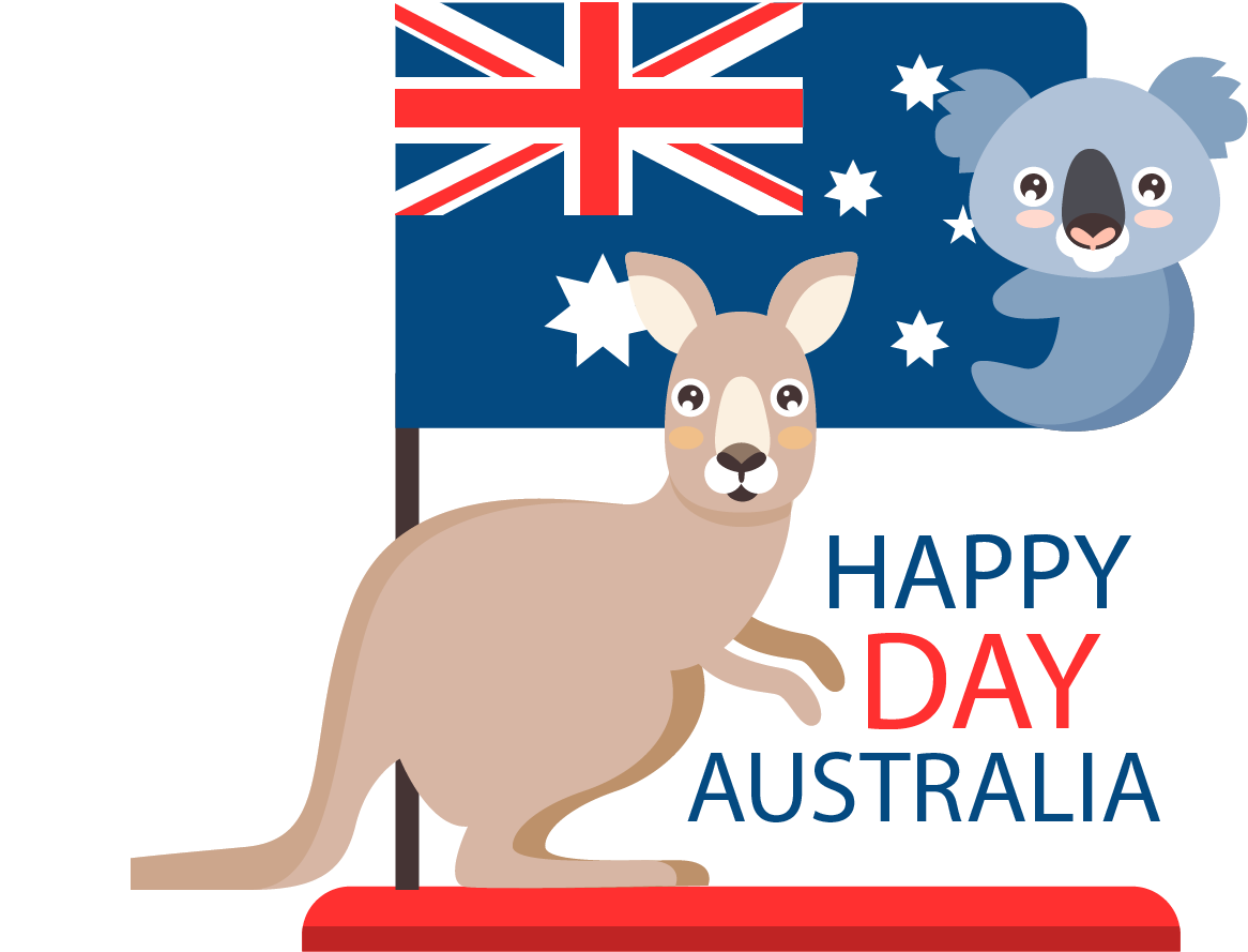 Shepherd Australia Festival Of Kangaroo Flag Koala Clipart