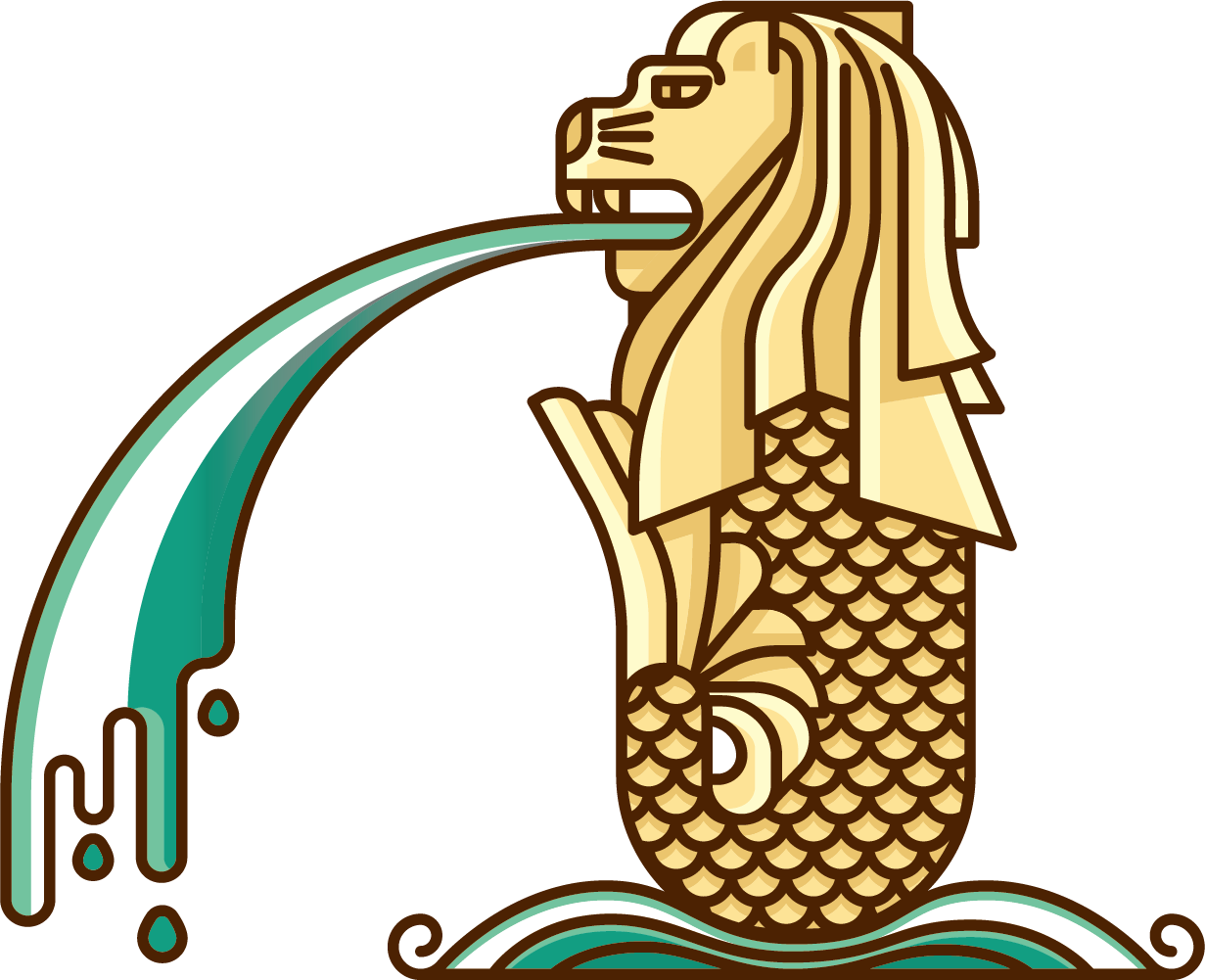 Merlion Singapore Free Transparent Image HD Clipart