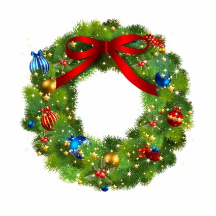 Christmas Wreath Border Kid Png Image Clipart