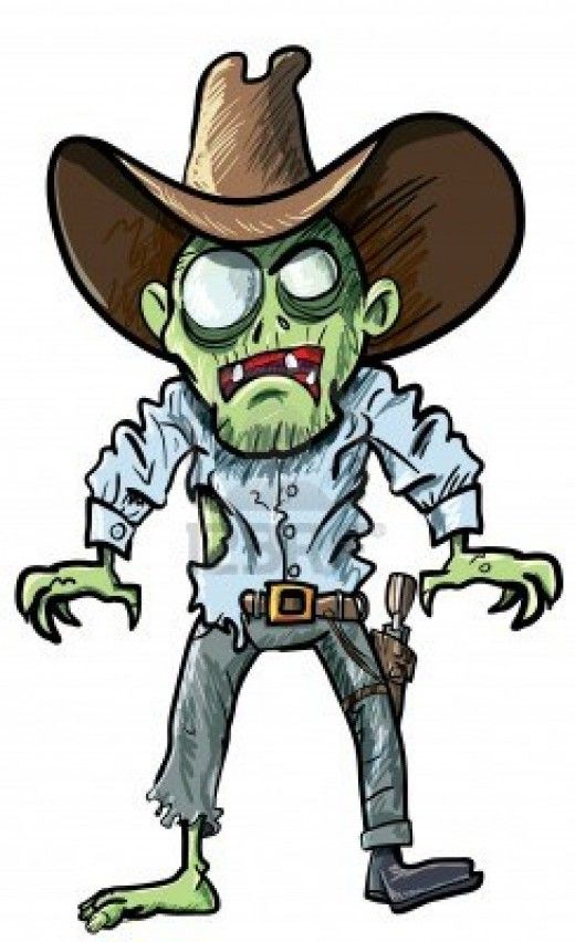 Zombie Cowboy Costumes Illustrations Wallpapers And Clipart