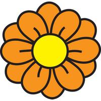 Download Flowers Flower Outline Images Image Png Clipart PNG Free