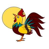 download rooster category png clipart and icons freepngclipart