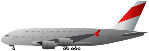 Airplane Profile Clipart