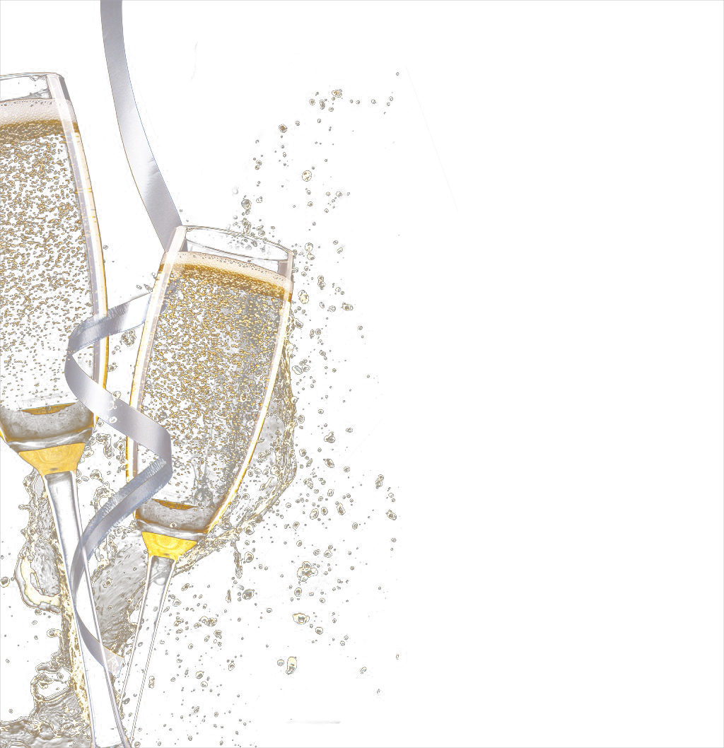 Alcoholic Cup Drink Sparkling Champagne Wine Clipart