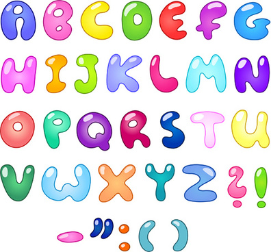Alphabet Letters Vector Download 5 Files For Clipart