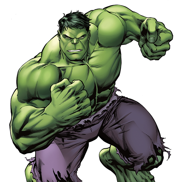 America She-Hulk Smashing Vector Black Captain Widow Clipart