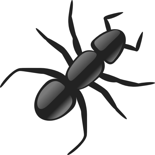 Ant Vector In Open Office Drawing Svg Clipart