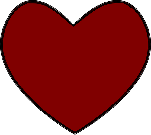 Image Of Red Heart Clipart