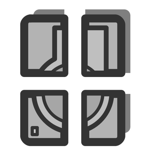 Disc Partitions Icon Clipart