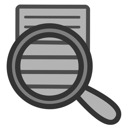 Search Document Clip Art Icon Clipart