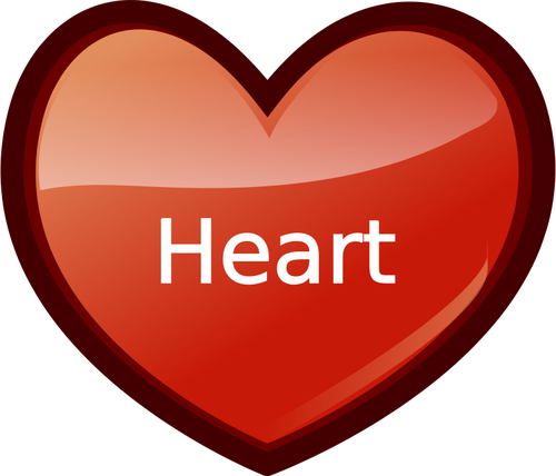 Of Red Heart Clipart