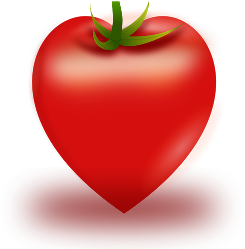 Of Heart Shaped Tomato Clipart