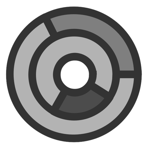 Ring Chart Icon Clipart