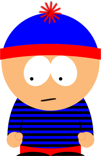 Cartmen Character From South Park Clipart
