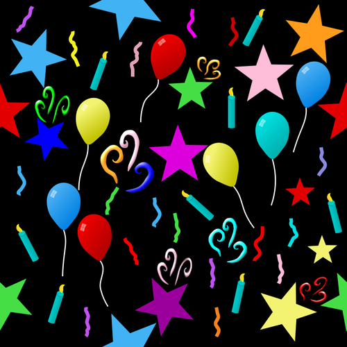 Party Pattern Clipart